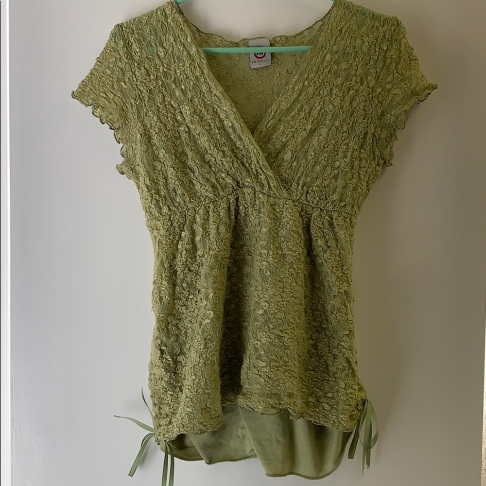 Japanese weekend maternity top large